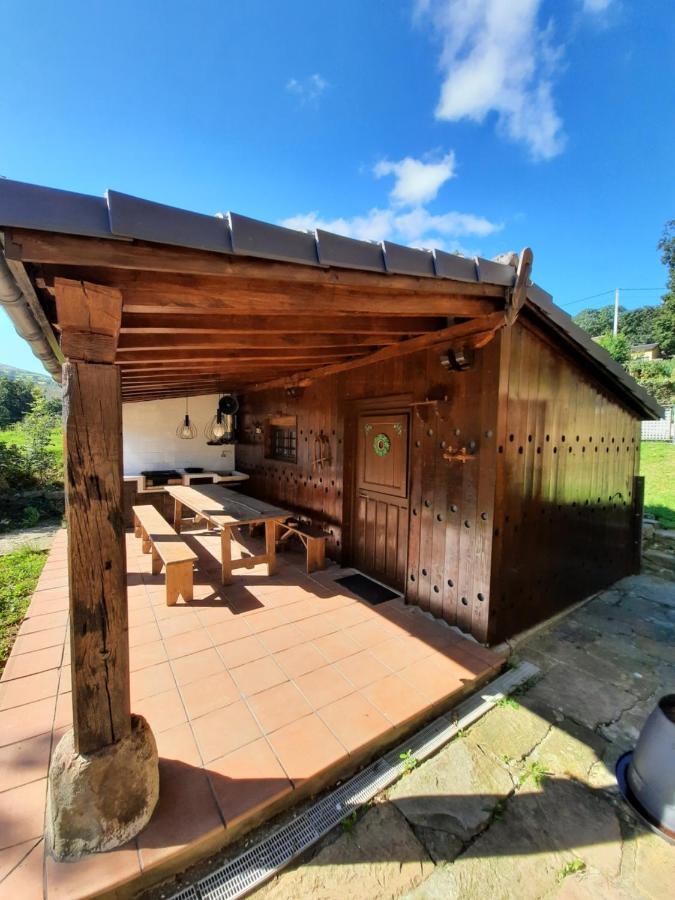Cabana Pasiega La Quemada San Pedro Del Romeral Buitenkant foto